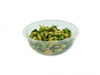 Large Salad Bowl with Fork